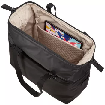 Thule Spira SPAW-137 juodas poliesterio unisex kelioninis krepšys