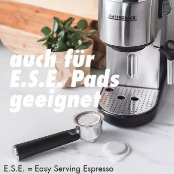 Espreso aparatas Gastroback Design Espresso Piccolo 1,4 L rankinis