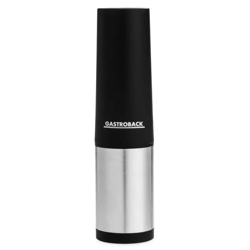 Dekanterio kamštis Gastroback Aroma 47102 juodas nerūdijantis plienas