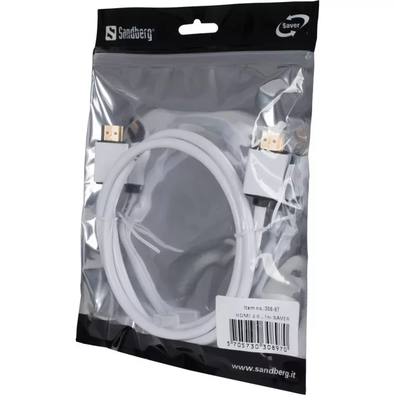 HDMI laidas Sandberg 2.0 1m SAVER