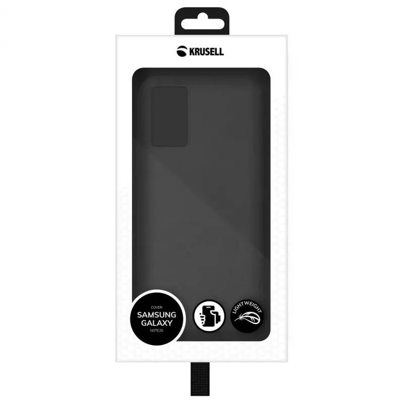 Dėklas Krusell Galaxy Note20 17 cm (6,7 colio) Juodas