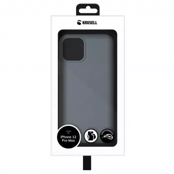 Krusell dėklas iPhone 12 Pro Max 17 cm (6,7 col.) pilkas