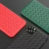 Telefono minkštas dėklas Devia, skirtas iPhone 11 Pro — austas raštas, raudonas