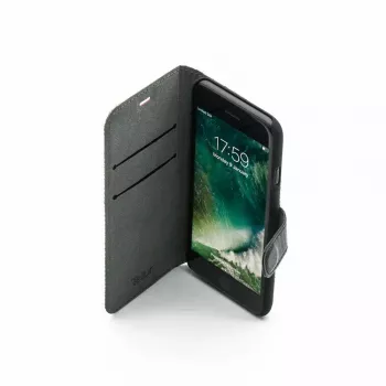 „Folio“ tipo dėklas „Tellur TLL184031“, skirtas „iPhone 7“, juodos ir raudonos spalvos