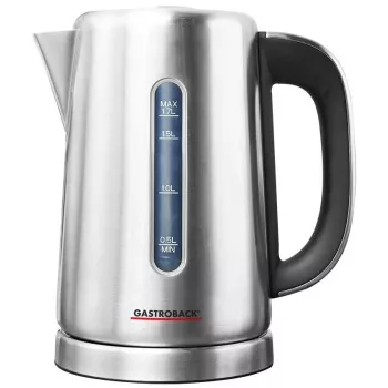 Elektrinis virdulys Gastroback 1,7 L 3000 W juodas nerūdijantis plienas