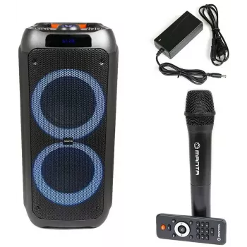 Nešiojamasis Bluetooth garsiakalbis MANTA SPK5310 PRO 20W — belaidis, įkraunamas, TWS palaikymas