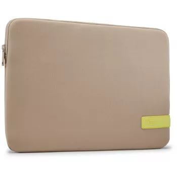 Case Logic Reflect REFPC-114 Plaza Taupe/Sun-Lime 35,6 cm (14 colių) rankovės tipo dėklas