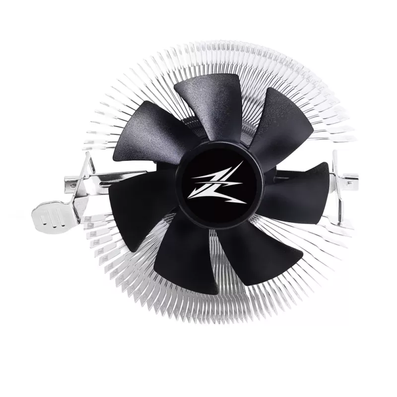 Zalman CNPS80G Rev.3 Procesoriaus aušintuvas oru 8,5 cm Aliuminis, Juodas