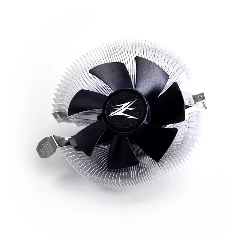 Zalman CNPS80G Rev.3 Procesoriaus aušintuvas oru 8,5 cm Aliuminis, Juodas
