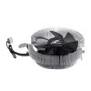 Zalman CNPS80G Rev.3 Procesoriaus aušintuvas oru 8,5 cm Aliuminis, Juodas