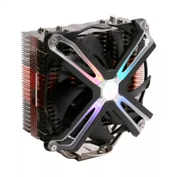 Zalman CNPS17X kompiuterio aušinimo sistema Procesoriaus aušintuvas 14 cm Juoda, Pilka