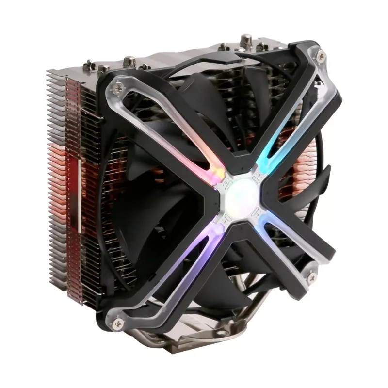 Zalman CNPS17X kompiuterio aušinimo sistema Procesoriaus aušintuvas 14 cm Juoda, Pilka