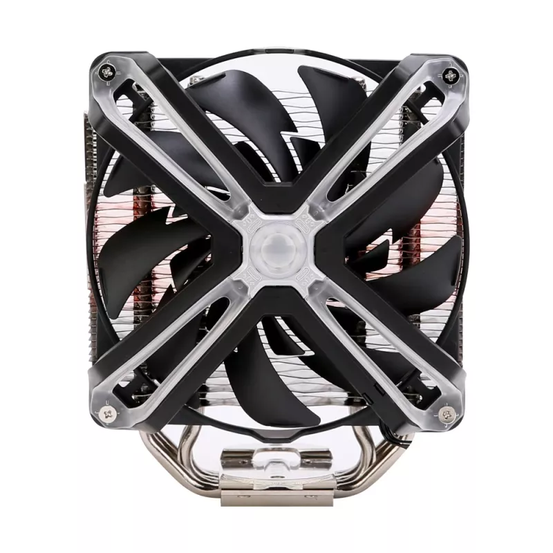 Zalman CNPS17X kompiuterio aušinimo sistema Procesoriaus aušintuvas 14 cm Juoda, Pilka