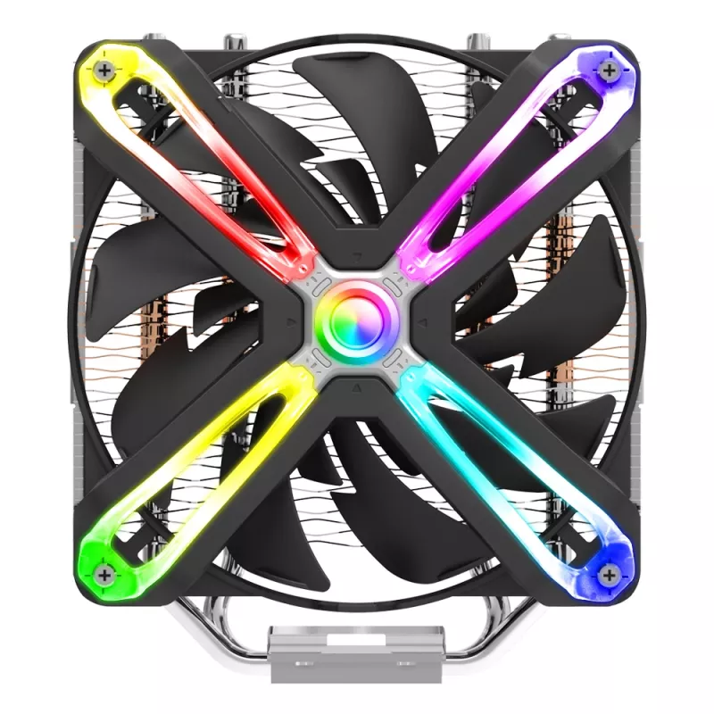 Zalman CNPS17X kompiuterio aušinimo sistema Procesoriaus aušintuvas 14 cm Juoda, Pilka