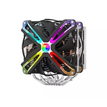 Zalman CNPS20X kompiuterio aušinimo sistema Procesoriaus aušintuvas 14 cm Aliuminis, Juodas
