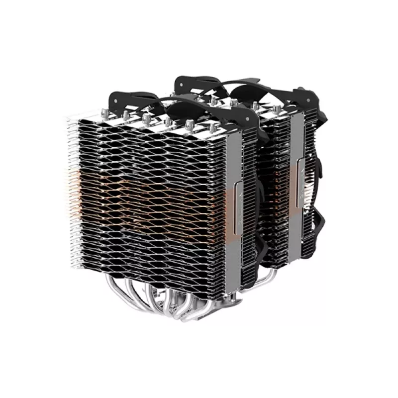 Zalman CNPS20X kompiuterio aušinimo sistema Procesoriaus aušintuvas 14 cm Aliuminis, Juodas