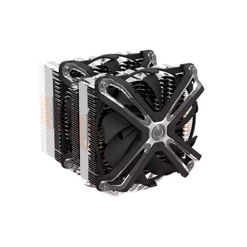 Zalman CNPS20X kompiuterio aušinimo sistema Procesoriaus aušintuvas 14 cm Aliuminis, Juodas