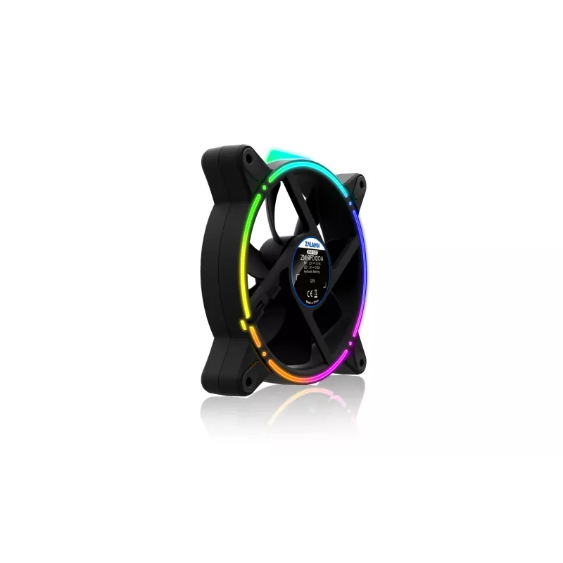 Zalman ZM-RFD120A kompiuterio aušinimo sistema Kompiuterio korpuso ventiliatorius 12 cm Juoda