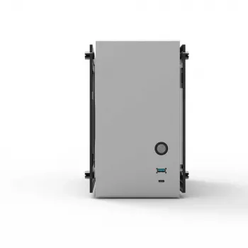 Korpusas Zalman M2 Mini-Sidabrinė Mini Tower sidabrinis
