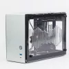 Korpusas Zalman M2 Mini-Sidabrinė Mini Tower sidabrinis
