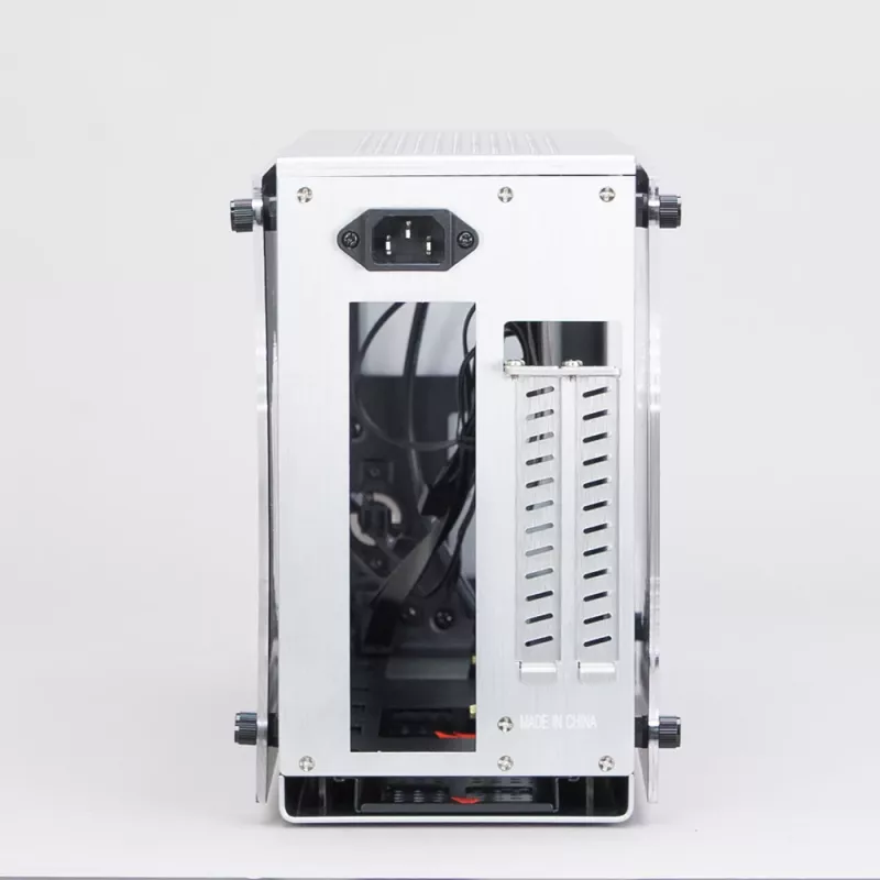 Korpusas Zalman M2 Mini-Sidabrinė Mini Tower sidabrinis