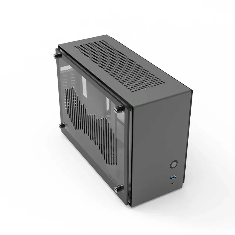 Zalman M2 Mini Gray Mini Tower pilka