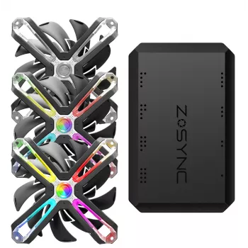 Zalman ZM-SF120A3 kompiuterio aušinimo sistema Kompiuterio korpuso ventiliatorius 12 cm juodas