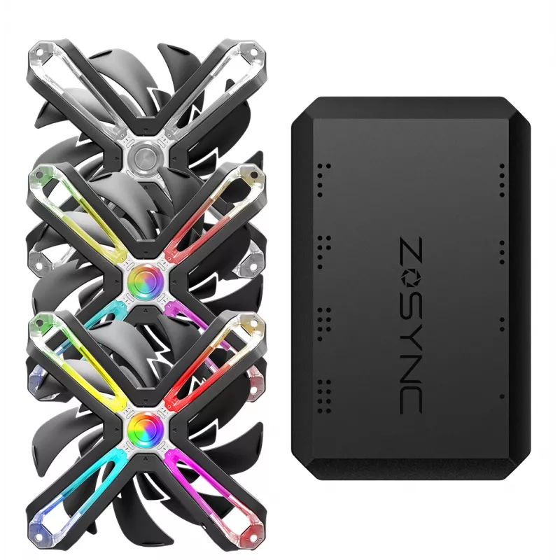 Zalman ZM-SF120A3 kompiuterio aušinimo sistema Kompiuterio korpuso ventiliatorius 12 cm juodas