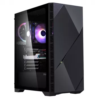 PC korpusas Zalman Z3 Iceberg Juoda Midi Tower
