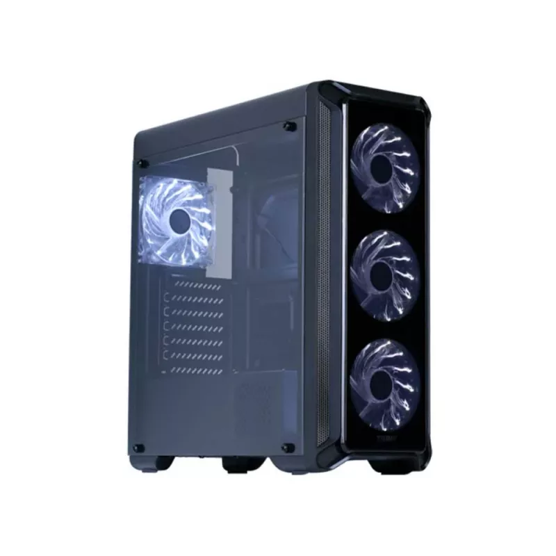 Zalman i3 Edge Midi-Tower - juodas - Midi/Minitower - ATX Midi Tower Juodas