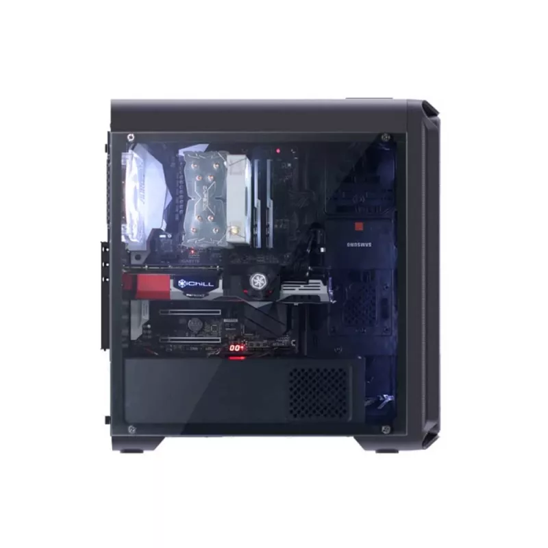 Zalman i3 Edge Midi-Tower - juodas - Midi/Minitower - ATX Midi Tower Juodas