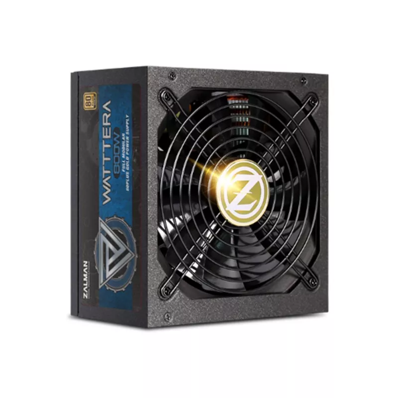 Zalman ZM800-EBTII maitinimo blokas 800 W 24 kontaktų ATX ATX juodas