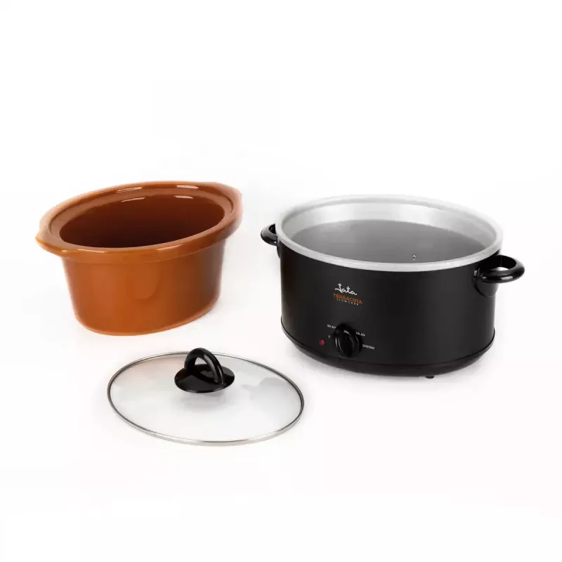 Lėta viryklė JATA JEOL2135 3,5L 180W Juoda Terakotinė