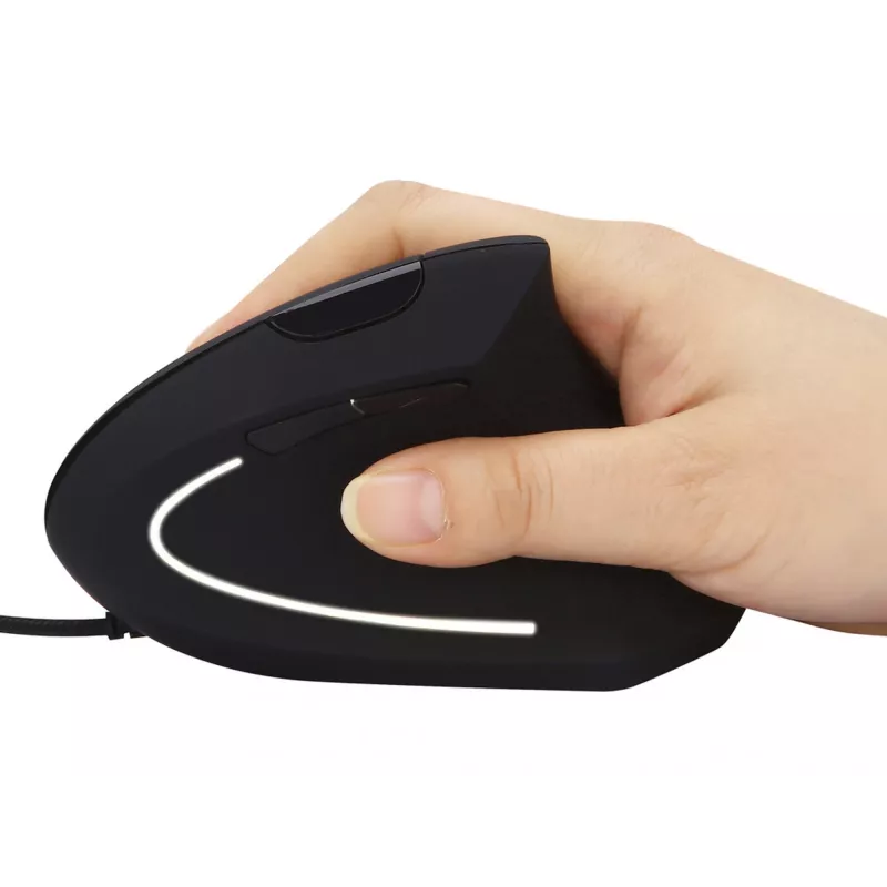 Laidinė pelė Sandberg Wired Vertical pelė USB Type-A