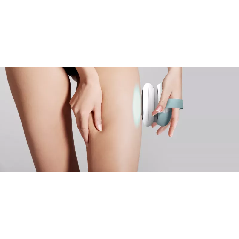 HoMedics Smoothee IR masažuoklis kojoms baltas 4 galvutės maitinamas baterijomis