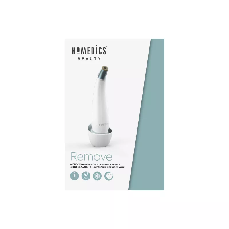 HoMedics MD-1000-EU2 odos priežiūros prietaisas Odos vakuuminė mikrodermabrazija Balta