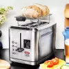 Gastroback Design Digital 2S Skrudintuvas 2 riekėms 950 W Nerūdijantis plienas