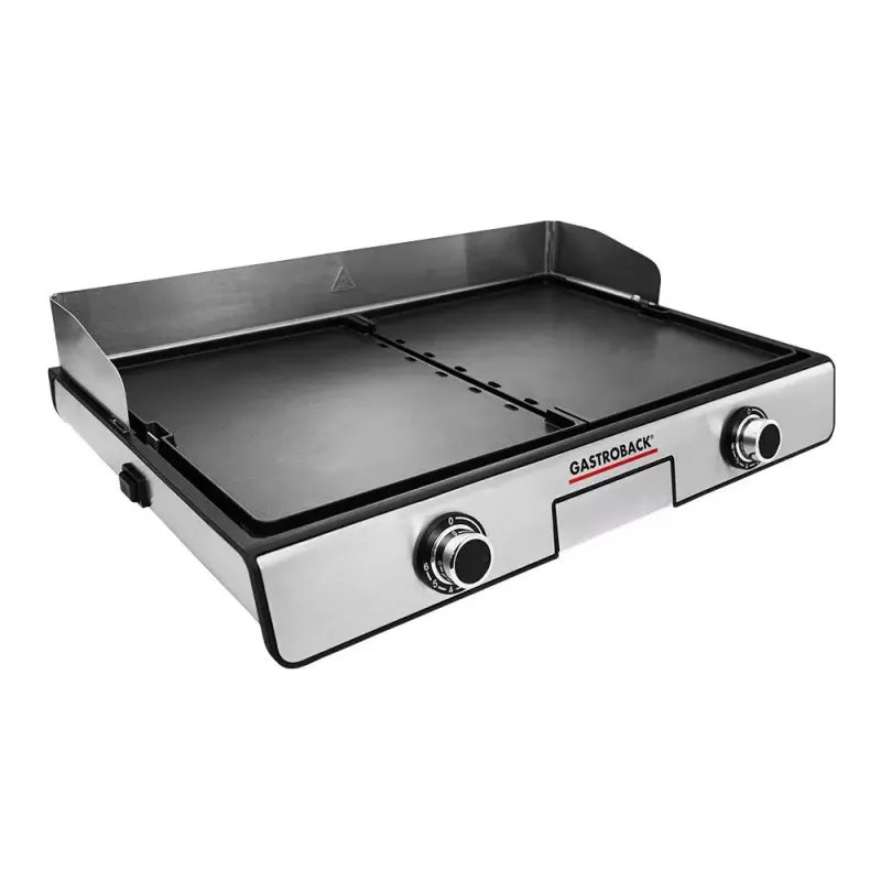 Gastroback Design Plancha & BBQ kontaktinis grilis 2000 W nerūdijantis plienas