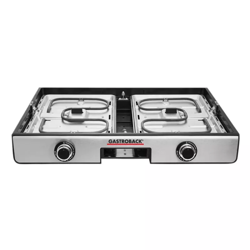 Gastroback Design Plancha & BBQ kontaktinis grilis 2000 W nerūdijantis plienas