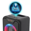Nešiojamas „Bluetooth“ garsiakalbis MANTA SPK816 — 30W RMS, Bluetooth 5.0, USB/SD/AUX, FM, 4 val. baterija, juodas