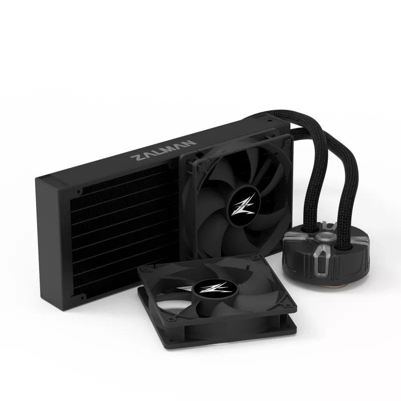 Zalman Reserator5 Z24 Juoda CPU Liquid Cooler 240mm Radiator 2 x SF120 ARGB fan Processor All-in-one liquid cooler 12 cm