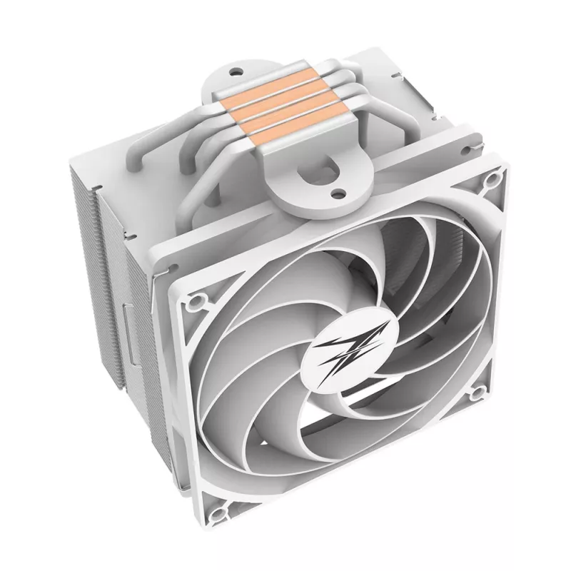 Zalman CNPS10X PERFORMA White – didelio našumo baltas procesoriaus aušintuvas 180 W TDP 135 mm EBR