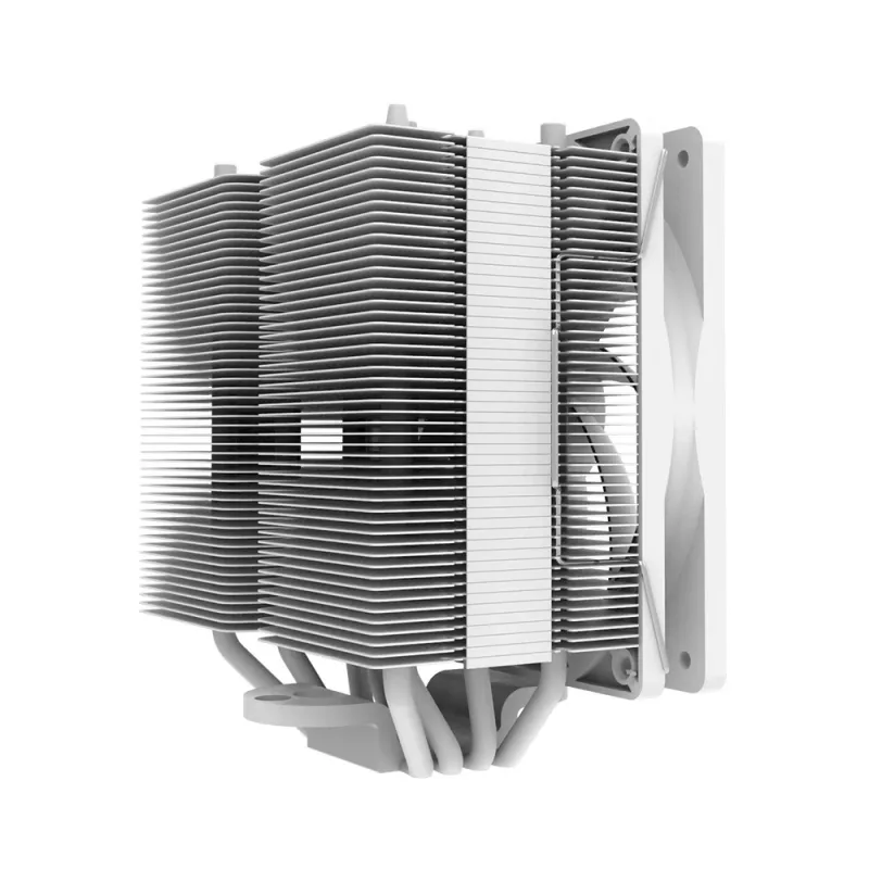 Zalman CNPS10X PERFORMA White – didelio našumo baltas procesoriaus aušintuvas 180 W TDP 135 mm EBR