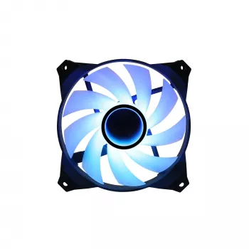 Zalman ZM-IF120 120 mm pieno baltumo aRGB ventiliatorius su begalybės efektu, 1 200 aps./min., 21,0 dB(A), 55,2 CFM, kompiuterio korpusui, 12 cm