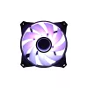 Zalman ZM-IF120 120 mm pieno baltumo aRGB ventiliatorius su begalybės efektu, 1 200 aps./min., 21,0 dB(A), 55,2 CFM, kompiuterio korpusui, 12 cm