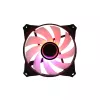 Zalman ZM-IF120 120 mm pieno baltumo aRGB ventiliatorius su begalybės efektu, 1 200 aps./min., 21,0 dB(A), 55,2 CFM, kompiuterio korpusui, 12 cm