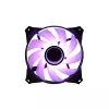 Zalman ZM-IF120 120 mm pieno baltumo aRGB ventiliatorius su begalybės efektu, 1 200 aps./min., 21,0 dB(A), 55,2 CFM, kompiuterio korpusui, 12 cm