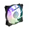 Zalman ZM-IF120 120 mm pieno baltumo aRGB ventiliatorius su begalybės efektu, 1 200 aps./min., 21,0 dB(A), 55,2 CFM, kompiuterio korpusui, 12 cm