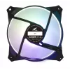 Zalman ZM-IF120 120 mm pieno baltumo aRGB ventiliatorius su begalybės efektu, 1 200 aps./min., 21,0 dB(A), 55,2 CFM, kompiuterio korpusui, 12 cm