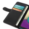 Dėklas-piniginė Krusell Galaxy A02 16,5 cm juoda, 3 kortelių kišenės